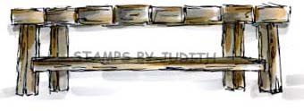 O-113 Wooden Bench